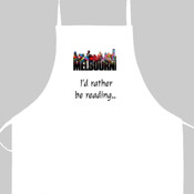 I'd rather be reading apron - Aprons - 100% Cotton